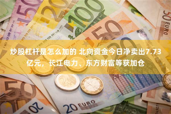 炒股杠杆是怎么加的 北向资金今日净卖出7.73亿元，长江电力、东方财富等获加仓