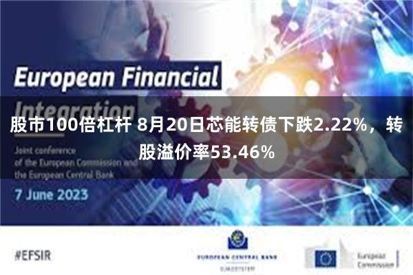 股市100倍杠杆 8月20日芯能转债下跌2.22%，转股溢价率53.46%