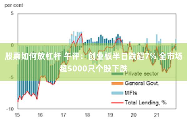 股票如何放杠杆 午评：创业板半日跌超7% 全市场超5000只