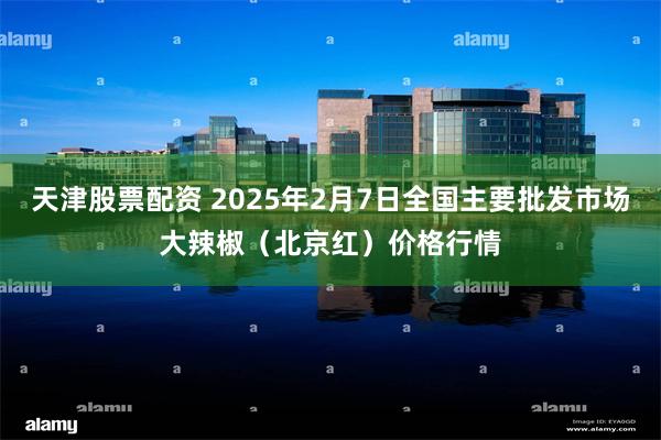 天津股票配资 2025年2月7日全国主要批发市场大辣椒（北京